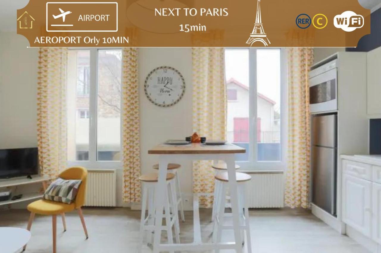 Apartmán Choisy Parmentier-8 Min Paris- Airport Orly Exteriér fotografie